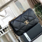CHL 19 HandBag Black For Women 11.8in/30cm