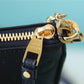 LV Easy Pouch On Strap Monogram Empreinte Black For Women, Women’s Handbags, Shoulder Bags And Crossbody Bags 7.5in/19cm LV M80349