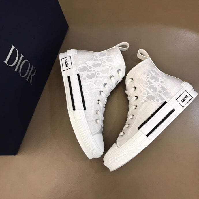 BL - DIR B23 White HIGH-TOP SNEAKER