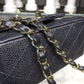 ChanelMini Flap Bag Caviar Black For Women, Women’s Bags, Shoulder And Crossbody Bags 6.7in/17cm A35200