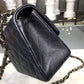 ChanelMini Flap Bag Caviar Black For Women, Women’s Bags, Shoulder And Crossbody Bags 6.7in/17cm A35200