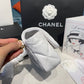 CHL 19 Waist Bag White For Women, Women’s Bags 7.8in/20cm AS1163