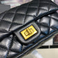 ChanelReissue 2.55 Waist Belt Bag Black For Women, Women’s Bags, Shoulder And Crossbody Bags 6.7in/17cm