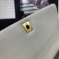 ChanelLarge Flap Bag With Top Handle Grey For Women, Women’s Handbags, Shoulder And Crossbody Bags 11in/28cm A92991