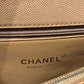 ChanelLarge Flap Bag With Top Handle Light Brown For Women, Women’s Handbags, Shoulder And Crossbody Bags 11in/28cm A92991