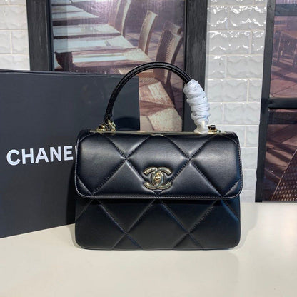 ChanelTrendy ChanelBag Black For Women, Women’s Handbags, Shoulder And Crossbody Bags 10.2in/26cm