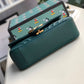gg Marmont Matelassé Mini Bag Green Matelassé Chevron For Women 8.5in/22cm gg 446744