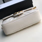 gg Marmont Matelassé Super Mini Bag White Matelassé Chevron For Women 6.2in/16.5cm gg 476433 DTDCT 9022