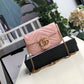 gg Marmont Matelassé Super Mini Bag Dusty Pink Chevron For Women 6.2in/16.5cm gg 476433 DTDCT 5729