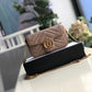 gg Marmont Matelassé Super Mini Bag Beige Matelassé Chevron For Women 6.2in/16.5cm gg