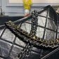 ChanelGabrielle Hobo Handbag Black For Women, Women’s Bags, Shoulder And Crossbody Bags 7.8in/20cm AS1582 B03936 94305