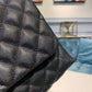 ChanelLarge Flap Bag With Top Handle Black For Women, Women’s Handbags, Shoulder And Crossbody Bags 11in/28cm A92991