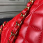 ChanelMini Flap Bag Red For Women, Women’s Bags, Women’s Bag, Shoulder And Crossbody 7.8in/20cm A69900