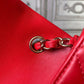 ChanelMini Flap Bag Red For Women, Women’s Bags, Women’s Bag, Shoulder And Crossbody 7.8in/20cm A69900