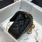 ChanelFlap Bag With ChanelBall On Strap Black For Women, Women’s Handbags, Shoulder And Crossbody Bags 7.8in/20cm AS1787