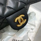 ChanelFlap Bag With ChanelBall On Strap Black For Women, Women’s Handbags, Shoulder And Crossbody Bags 7.8in/20cm AS1787