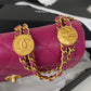 ChanelSmall Flap Bag Gold Hardware Plum For Women, Women’s Handbags, Shoulder Bags 7.5in/19cm AP2840