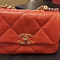 CHL 19 Handbag 26cm Red For Women AS1160