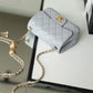 ChanelMini Flap Bag With ChanelBall On Strap Grey For Women, Women’s Handbags, Shoulder And Crossbody Bags 6.7in/17cm AS1786