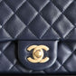 ChanelMini Flap Bag With ChanelBall On Strap Navy Blue For Women, Women’s Handbags, Shoulder And Crossbody Bags 6.7in/17cm AS1786