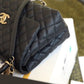 ChanelLarge Flap Bag With Top Handle Black For Women, Women’s Handbags, Shoulder And Crossbody Bags 11in/28cm A92991