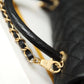 ChanelHandbag With Top Handle Black For Women 11in/28cm