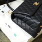ChanelHandbag With Top Handle Black For Women 11in/28cm