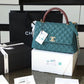 ChanelLarge Flap Bag With Top Handle Teal For Women, Women’s Handbags, Shoulder And Crossbody Bags 11in/28cm A92991