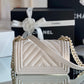 ChanelMini Boy Flapbag White For Women 5.9in/15cm