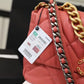 CHL 19 Handbag 26cm Rose PiNike For Women AS1160