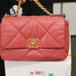 CHL 19 Handbag 26cm Rose PiNike For Women AS1160