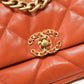 CHL 19 Handbag 26cm Orange For Women AS1160