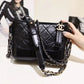 Chanel Gabrielle Hobo Bag 20cm Aged Calfskin Leather Spring/Summer Act 1 Collection,  Black