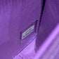 Chanel Filigree Vanity Case Bag 20cm Gold Toned Hardware Caviar Leather Spring/Summer Act 1 Collection, Purple