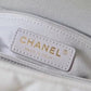 Chanel Coco With Top Handle Bag Gold Toned Hardware White For Women 9.4in/24cm