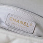 Chanel Coco With Top Handle Bag Gold Toned Hardware White For Women 9.4in/24cm