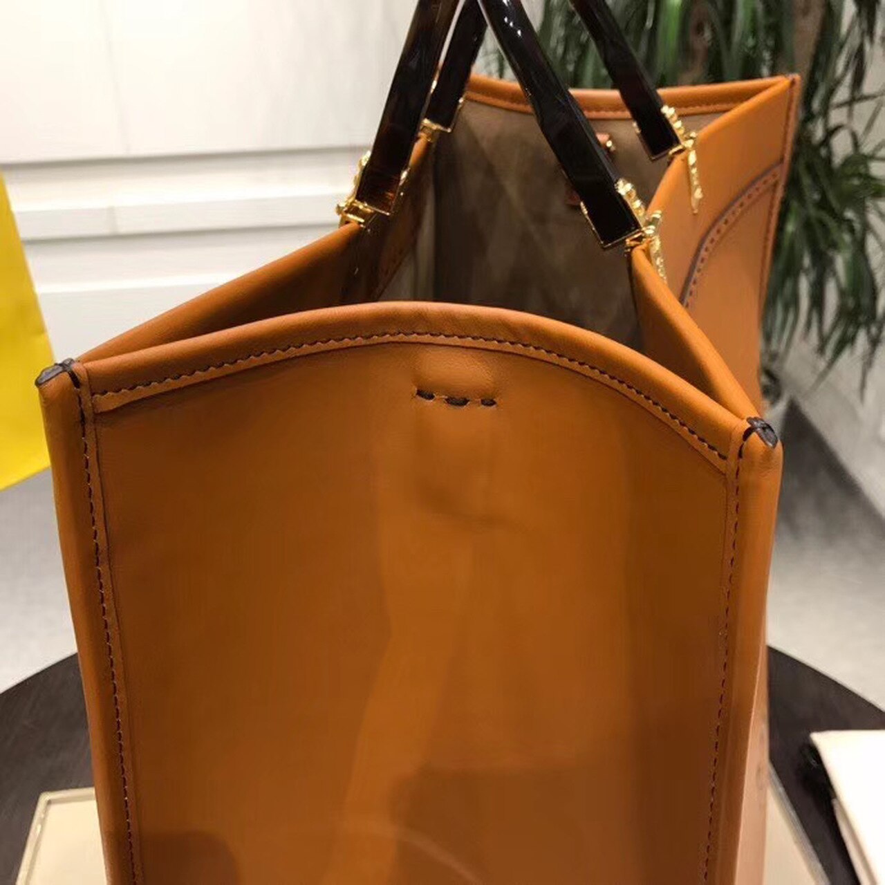 FI Sunshine Large Tote Bag Brown For Women, Women’s Handbags, Shoulder And Crossbody Bags 15.7in/40cm FF 8BH372ABVLF0PWZ