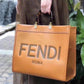 FI Sunshine Large Tote Bag Brown For Women, Women’s Handbags, Shoulder And Crossbody Bags 15.7in/40cm FF 8BH372ABVLF0PWZ