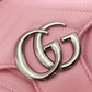 gg Marmont Small Matelassé Shoulder Bag Dusty Pink Matelassé Chevron For Women 10in/26cm gg ‎443497 DTDIT 5729