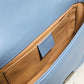 gg Marmont Matelassé Mini Bag Blue Sky Matelassé Chevron For Women 8.5in/22cm gg