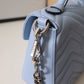 gg Marmont Mini Top Handle Bag  Sky Blue For Women 8.3in/21cm gg