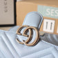 gg Marmont Matelassé Mini Bag Sky Blue For Women 8.5in/22cm gg