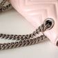 gg Marmont Small Matelassé Shoulder Bag Dusty Pink For Women 10in/26cm gg 443497