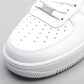 BL - AF1 White and black low gang