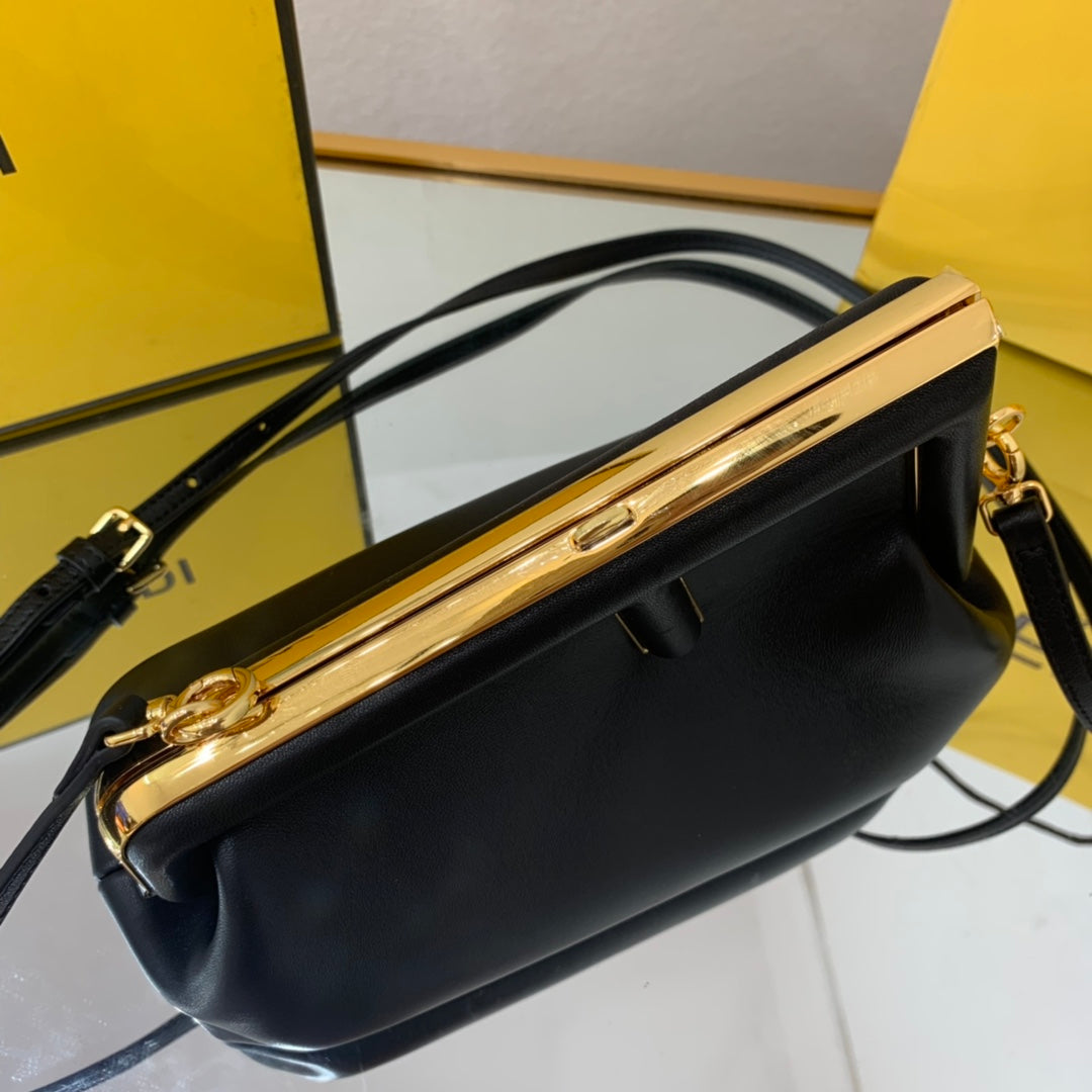 FI First Small Black For Women, Women’s HandBags, Shoulder And Crossbody Bags 10.2in/26cm FF 8BP129ABVEF0KUR