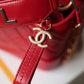 ChanelGabrielle Small Hobo Bag Red For Women 7.8in/20cm A91810