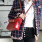 ChanelGabrielle Small Hobo Bag Red For Women 7.8in/20cm A91810
