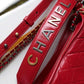 ChanelGabrielle Small Hobo Bag Red For Women 7.8in/20cm A91810