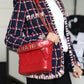 ChanelGabrielle Small Hobo Bag Red For Women 7.8in/20cm A91810