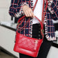 ChanelGabrielle Small Hobo Bag Red For Women 7.8in/20cm A91810
